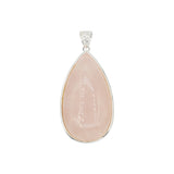 Rose quartz/black agate /amethyst/fluorite gemstone teardrop pendant with silver and copper color metal