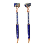 Multi gemstone Pens Tiger eye/Flourite/Citrine/Rose Quartz/Lapis/Black agate/Amethyst/Pyrite