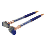 Multi gemstone Pens Tiger eye/Flourite/Citrine/Rose Quartz/Lapis/Black agate/Amethyst/Pyrite