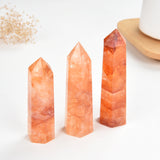 Fire Quartz Hematoid 2lb Wholesale Lot Natural Crystal Points, PNT4001QH