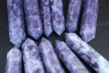 Lepidolite Tower Point 2 lb Wholesale Lot Bulk Natural Gemstone