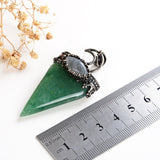 Arrow Pendant With Copper Plated Casing&Bail, Big Size, PND6139XX