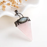 Arrow Pendant With Copper Plated Casing&Bail, Big Size, PND6139XX