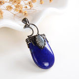 Pendant With Copper Plated Casing&Bail, Big Size, PND6140XX