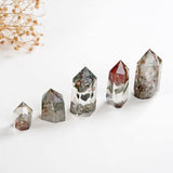 Lodolite "Garden Quartz" Crystal Points, PNT0016