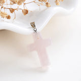 Gemstone Cross Pendants, Small Size, PND4118XX