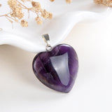 Gemstone Heart Pendants, PND4122XX