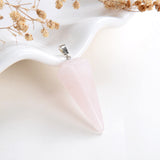Gemstone Angular Cone Pendants Or Pendulums, Medium Size, PND4124XX