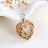 Gemstone Heart Pendants, Small Size, PND4125XX