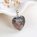 Gemstone Heart Pendants, Small Size, PND4125XX