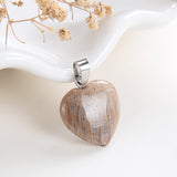 Gemstone Heart Pendants, Small Size, PND4125XX