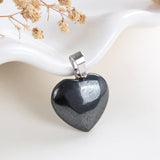 Gemstone Heart Pendants, Small Size, PND4125XX