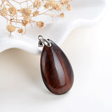 Gemstone Teardrop Pendants, PND4129XX
