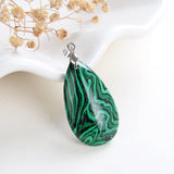 Gemstone Teardrop Pendants, PND4129XX