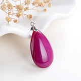 Gemstone Teardrop Pendants, PND4129XX