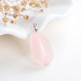 Gemstone Teardrop Pendants, PND4129XX
