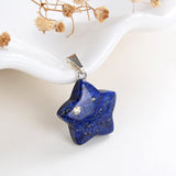 Gemstone Star Pendants, Small Size, PND4130XX