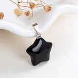 Gemstone Star Pendants, Small Size, PND4130XX