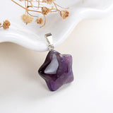 Gemstone Star Pendants, Small Size, PND4130XX