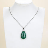 Gemstone Teardrop Pendants, PND4129XX