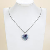 Gemstone Heart Pendants, Small Size, PND4125XX