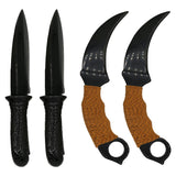 Black Obsidian Knives in two shapes