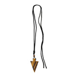 Rose quartz/tiger eye/black agate /amethyst&nbsp; gemstone triangle pendant&nbsp;