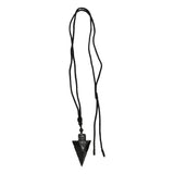 Rose quartz/tiger eye/black agate /amethyst&nbsp; gemstone triangle pendant&nbsp;