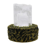 Clear Selenite lamp with resin base 3lights setting come with USB cable