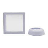 Plastic Floating Display set in 7/9/10cm in white and black color