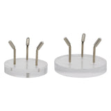 Acrylic  display stand Crystal / jade /raw stone solid acrylic display base, storage stand