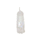 Angel aura crystal points tree pendant with silver /copper plated metal