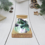 Household crystal non-flame aroma diffuser, bedroom high-end essential oil souvenir, decorative item, diffuser