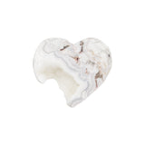 Mexico Agate palm stone and heart shape stone