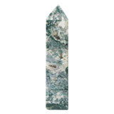 Big moss agate Obelisks