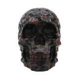 Arfvedsonite Garnet and firestone skull