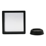 Plastic Floating Display set in 7/9/10cm in white and black color