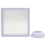 Plastic Floating Display set in 7/9/10cm in white and black color