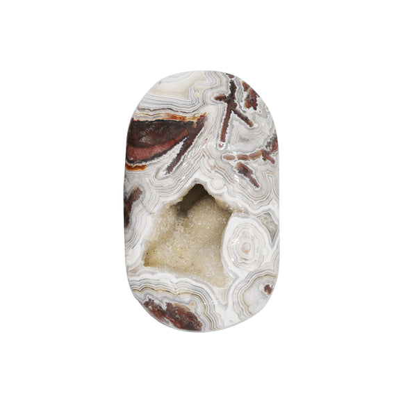 Mexico Agate palm stone and heart shape stone