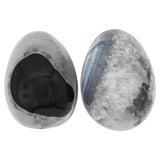 Black agate eggs
