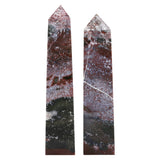 Large Ocean Jasper Obelisks
