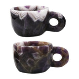 Rose quartz/Amethyst cups