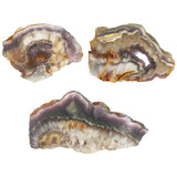 Feather Fluorite Slices
