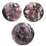 Plum Blossom Tourmaline Spheres