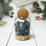 Household crystal non-flame aroma diffuser, bedroom high-end essential oil souvenir, decorative item, diffuser