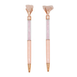 Multi gemstone Pens Tiger eye/Flourite/Citrine/Rose Quartz/Lapis/Black agate/Amethyst/Pyrite