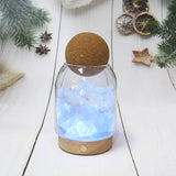 Household crystal non-flame aroma diffuser, bedroom high-end essential oil souvenir, decorative item, diffuser