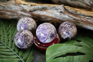 Chevron Amethyst Spheres 2 lb Wholesale Lot Natural Gemstone Crystal Energy