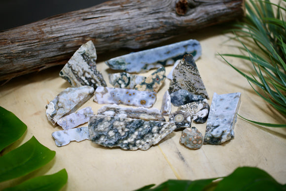 Ocean Jasper Tumbles 1kg Wholesale Polished End Cuts Natural Crystal Energy
