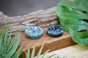 Moss Agate Dish Wholesale 2 inch Natural Gemstone Crystal Energy Healing